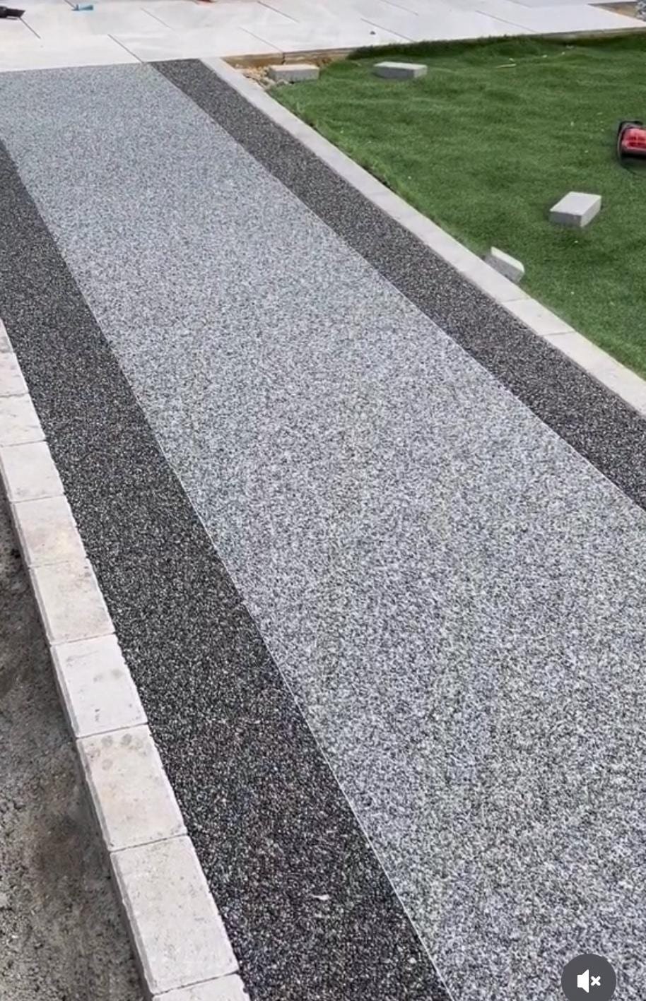 Resin bound path